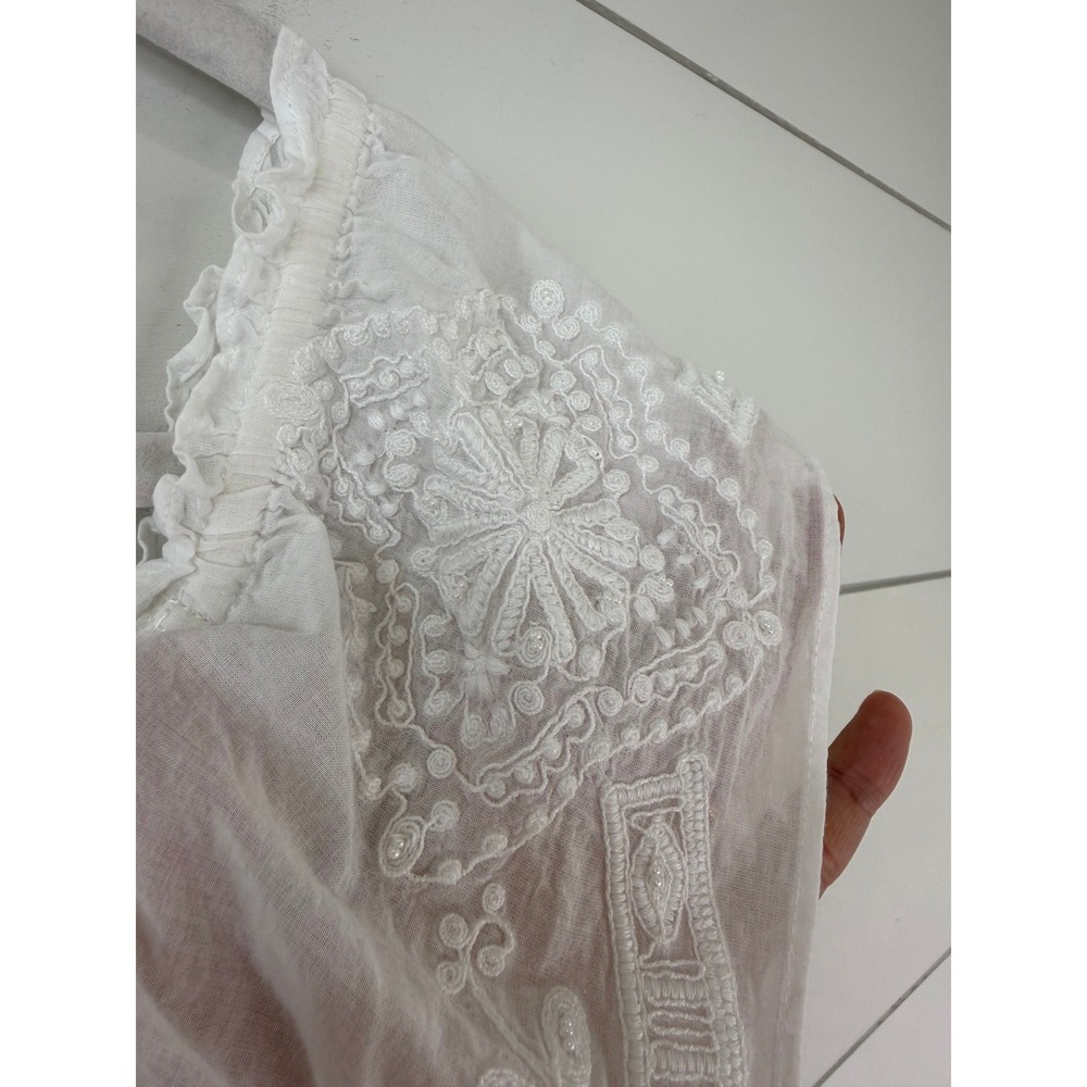 NEW Lauren Ralph Lauren BLACK LABEL Off Shoulder Dress 14 BEADED EMBROIDERED - Picture 8 of 10
